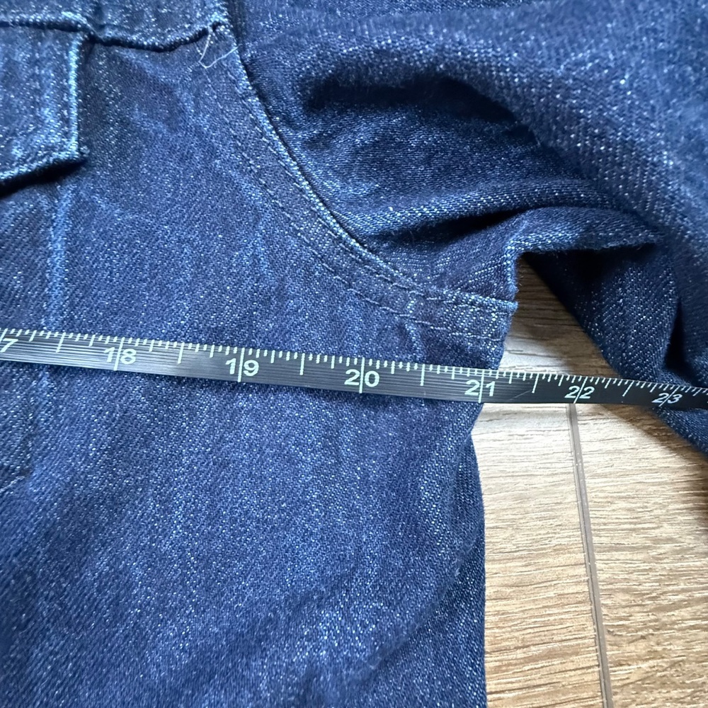 Levi's Trucker Jean Jacket Men's Size Medium Dark Wash Button Front - Picture 3 of 12